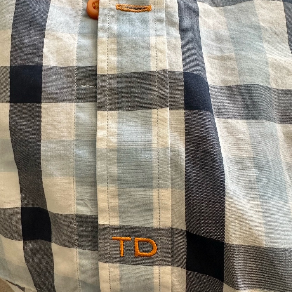 Thomas Dean Men's Plaid Shirt, size XXL - Picture 7 of 8